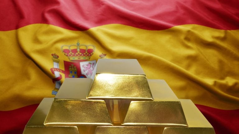 lingotes de oro españa