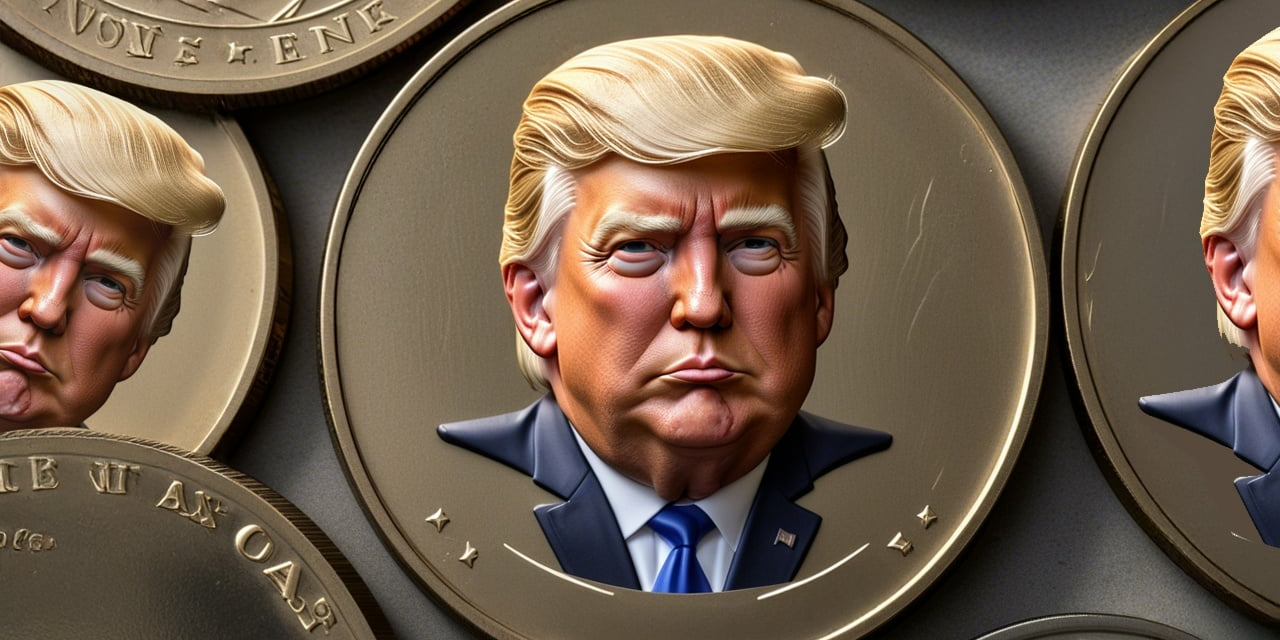 Las monedas de memes con temática de Trump aumentan tras la entrevista con el expresidente X